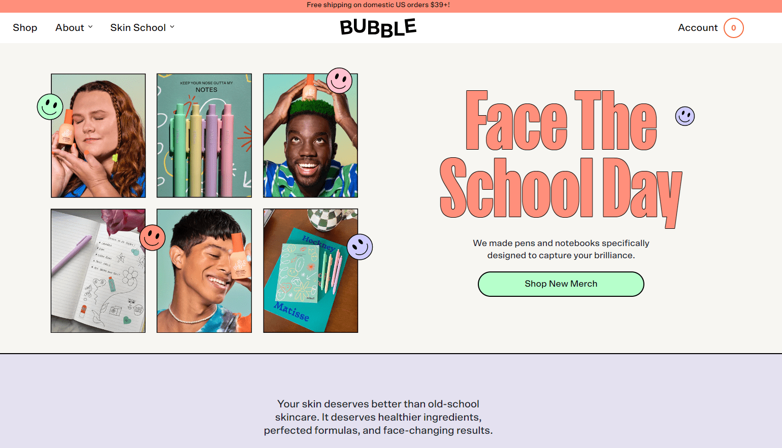 Bubble Skincare Refreshing and Authentic Consumer-Centered Products -  MarketScale