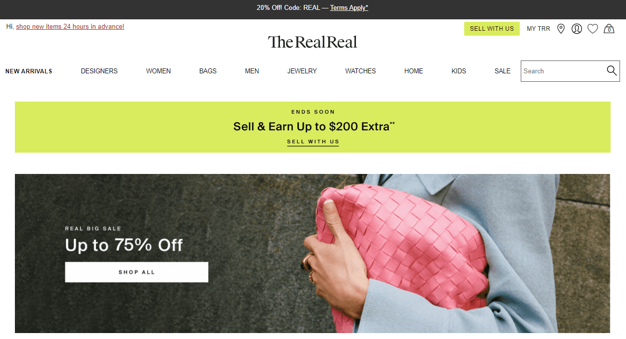 How luxury consignment works at The RealReal - Marketplace