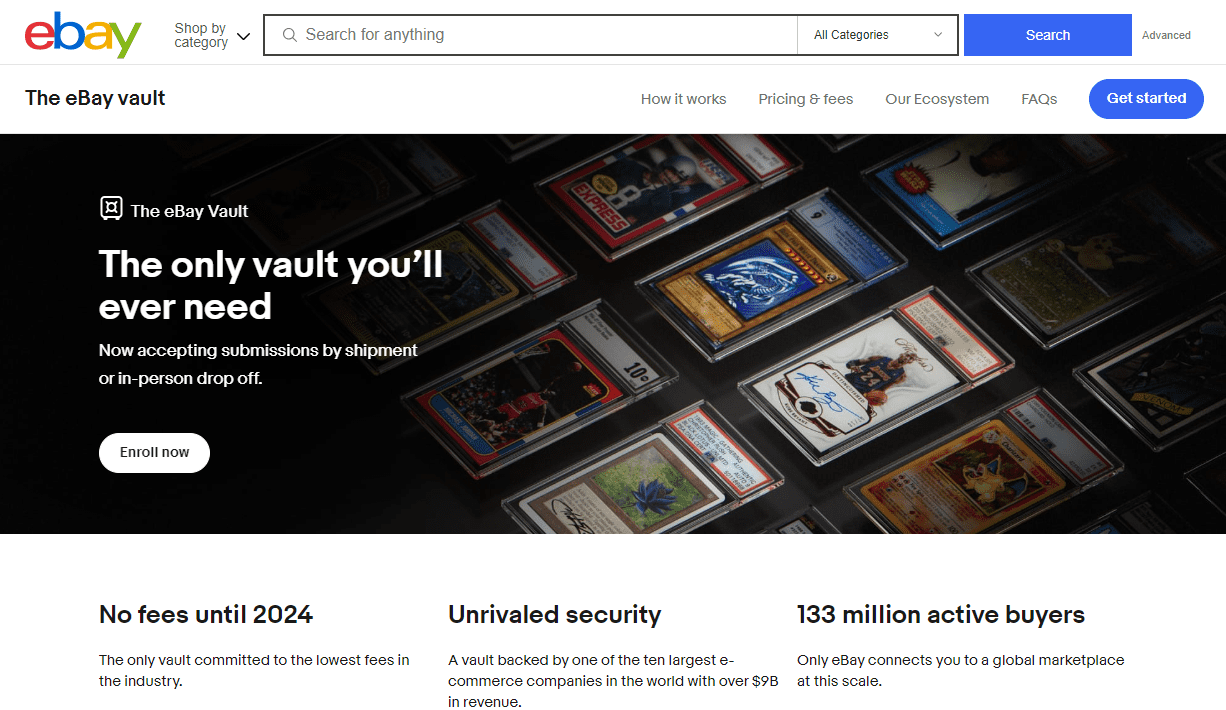 Ebay Continues Wooing Collectors by Opening its Vault to External
