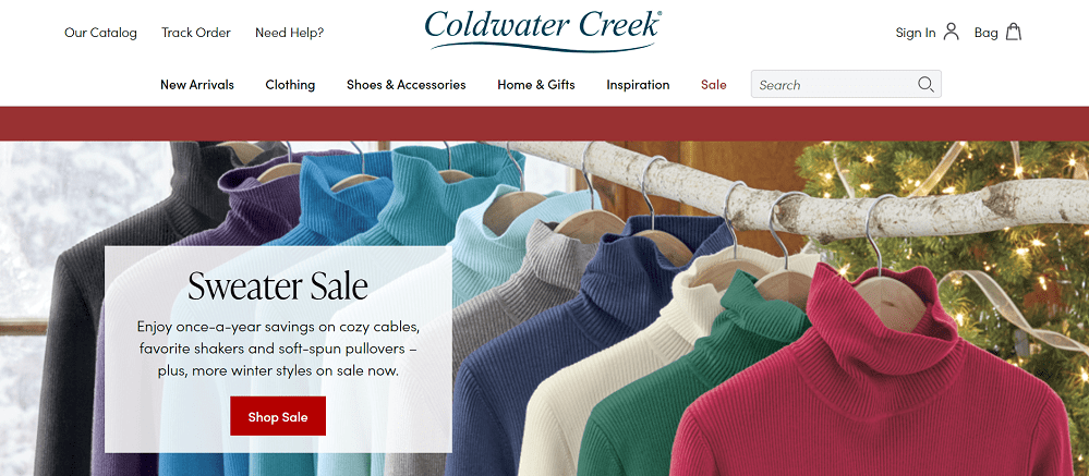 Coldwater Creek - Latest Emails, Sales & Deals