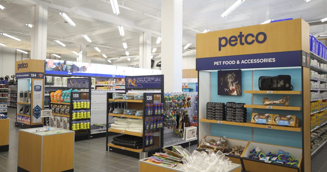 Petco shop-in-shop in Canadian Tire.