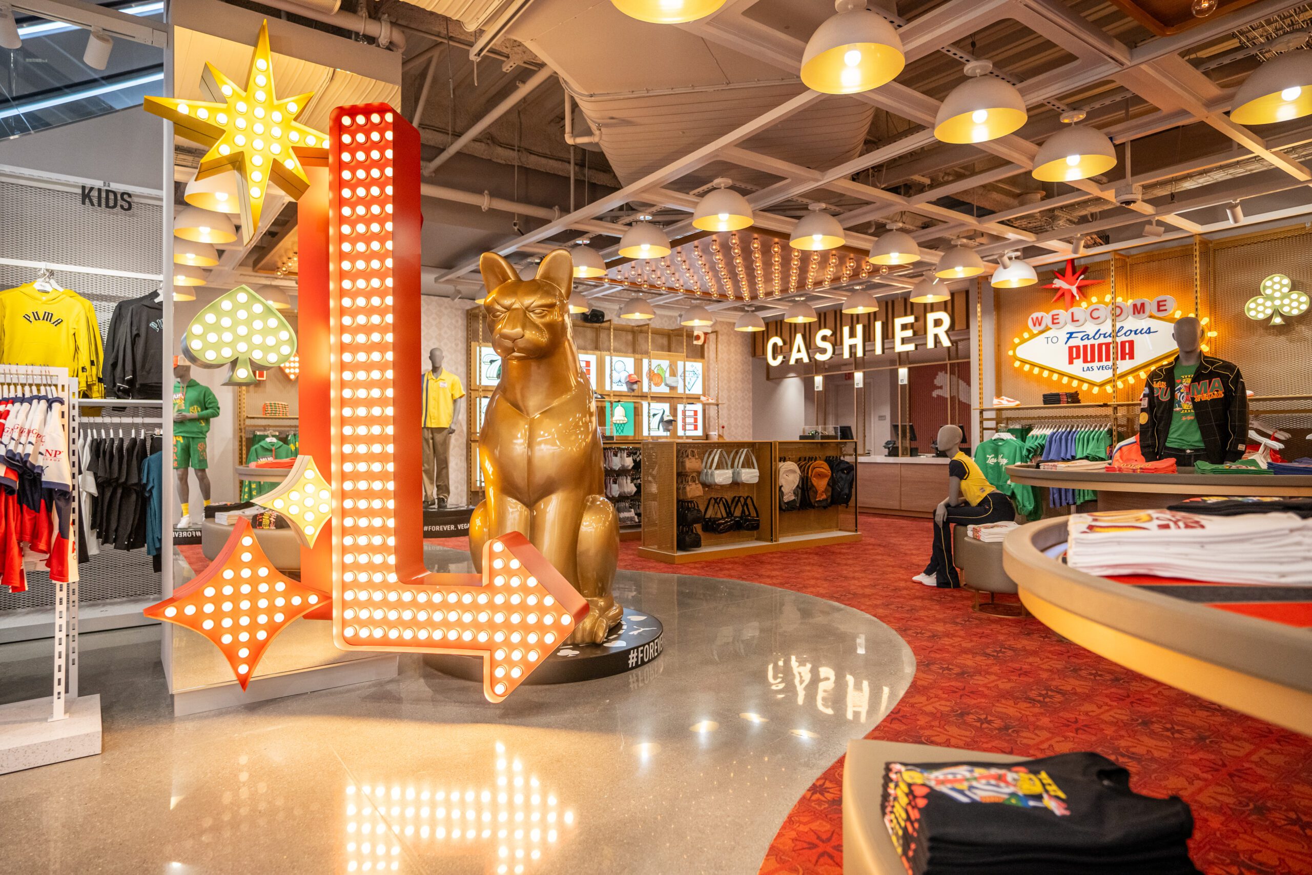 Puma Brings Immersive Entertainment Flagship to Las Vegas Retail TouchPoints