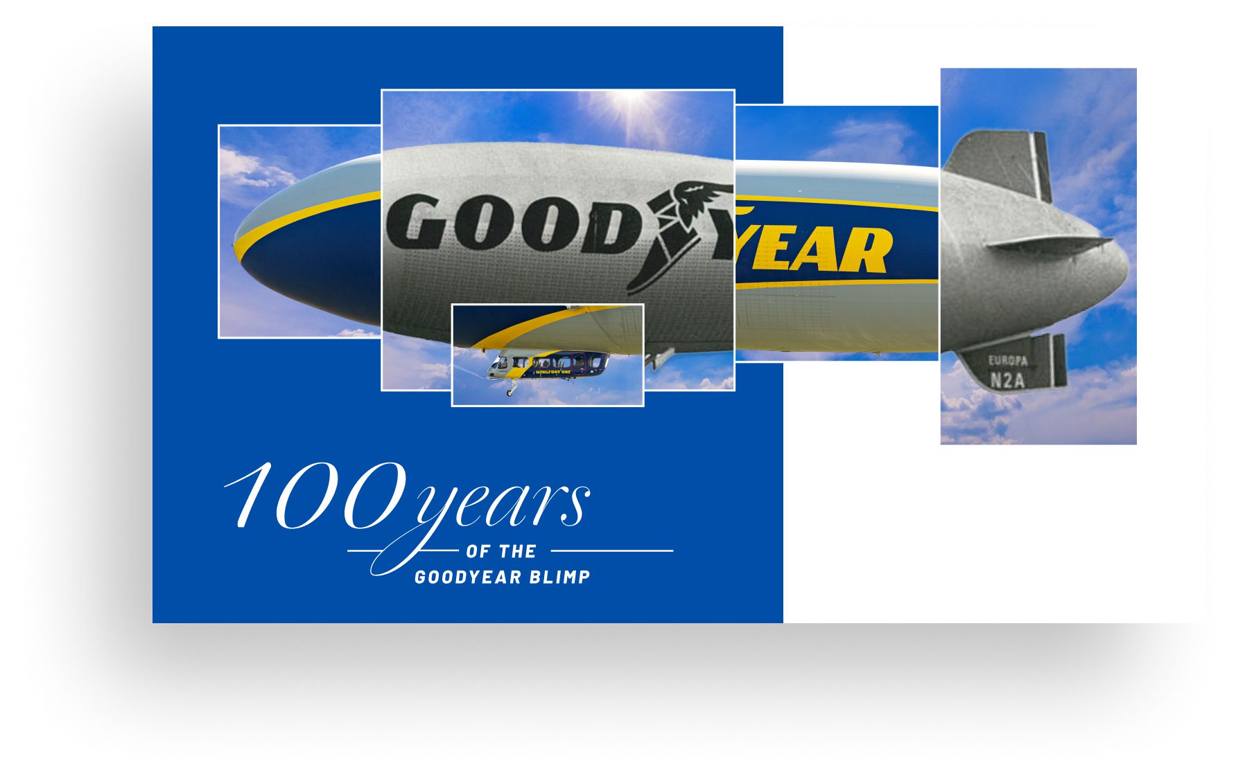 Goodyear Celebrates Centennial of Iconic Blimp with Merch, 100-City Flying Tour
