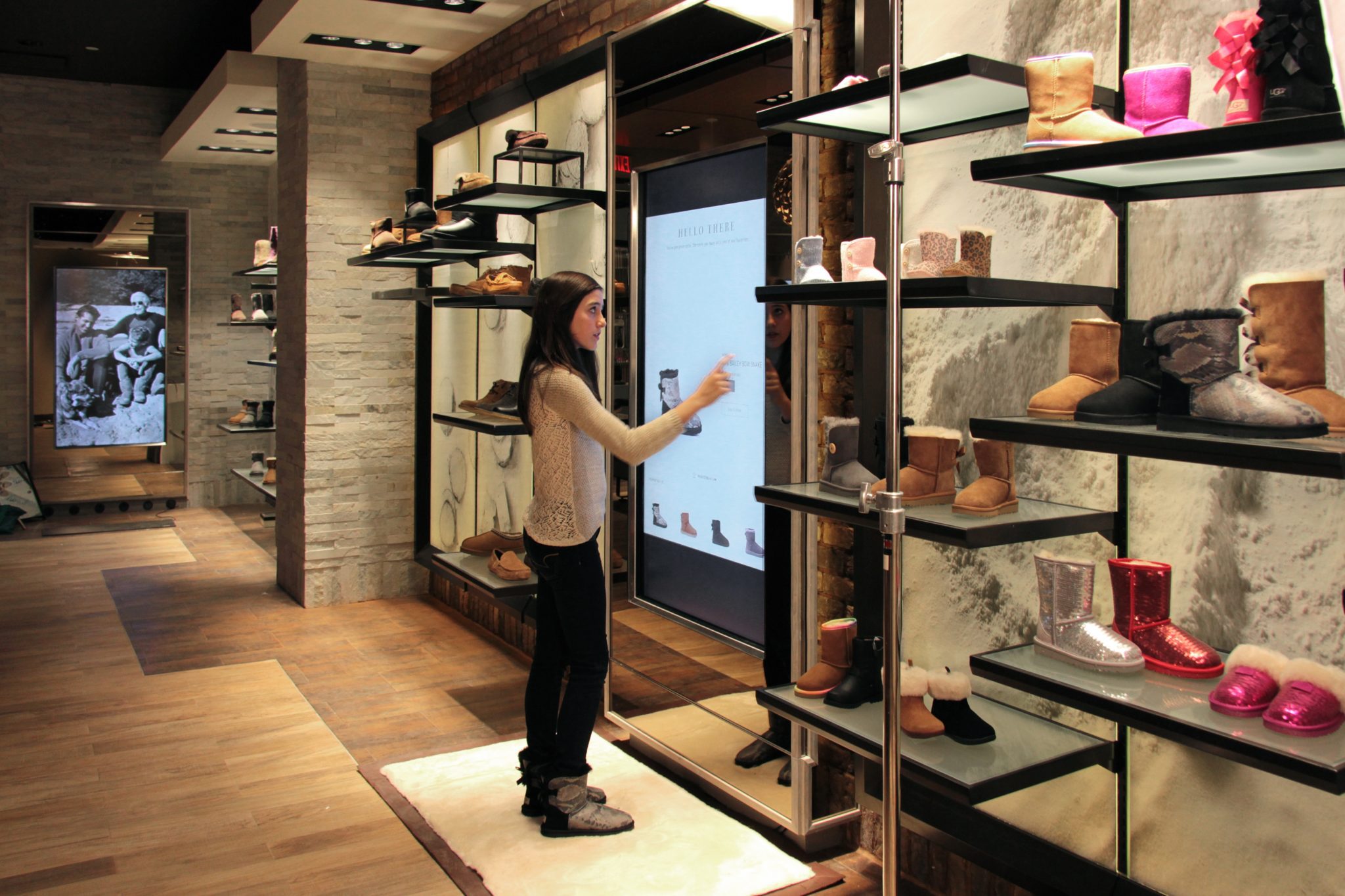 UGG Unveils Digitally Connected Store Retail TouchPoints