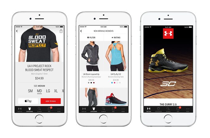 Continental Tomate Memorándum Under Armour Leverages 170 Million Users' Data To Power Mobile Shopping App  - Retail TouchPoints