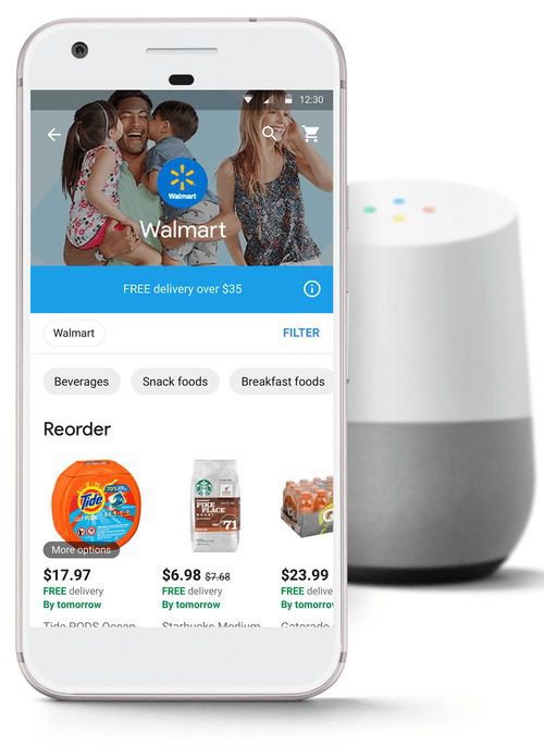 Alexa, You Have Competition Walmart Teams With Google To Activate Voice Shopping Retail