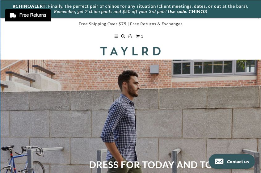 TAYLRD Targets Millennial Men With Same-Day Delivery - Retail