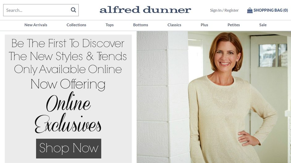 Less Than A Year After E-Commerce Debut, Alfred Dunner Doubles