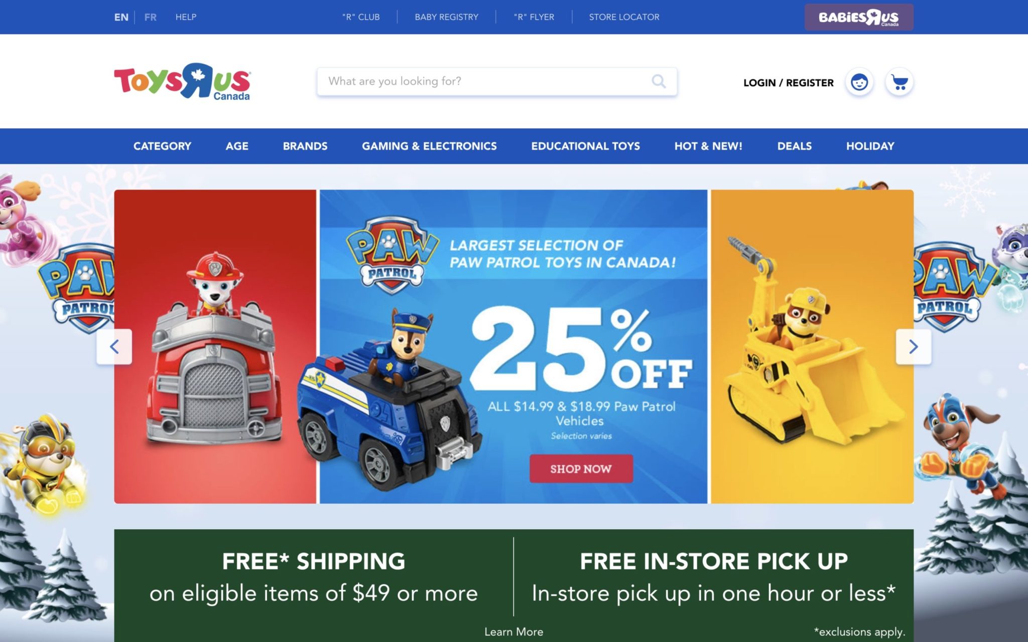 toys r us canada rc cars