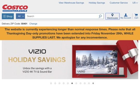 Costco’s Minimal Communications Following Thanksgiving Site Outage: A Mistake Or A Strategy?