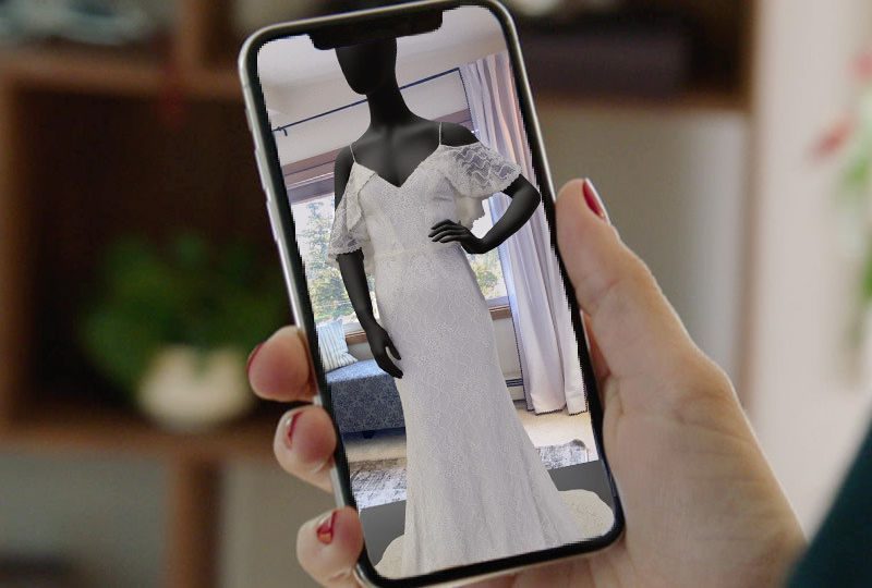 David s Bridal Launches 3D and AR Enhanced Dress Shopping Online