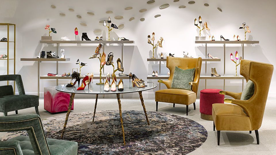 The care-free nature of summer expressed through a wall mounted sculpture and three-dimensional objects featuring hand brushed plaster finishes.