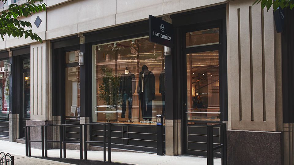 nanamica New York has opened in Soho at 125 Wooster St. It is the first store outside of Japan.