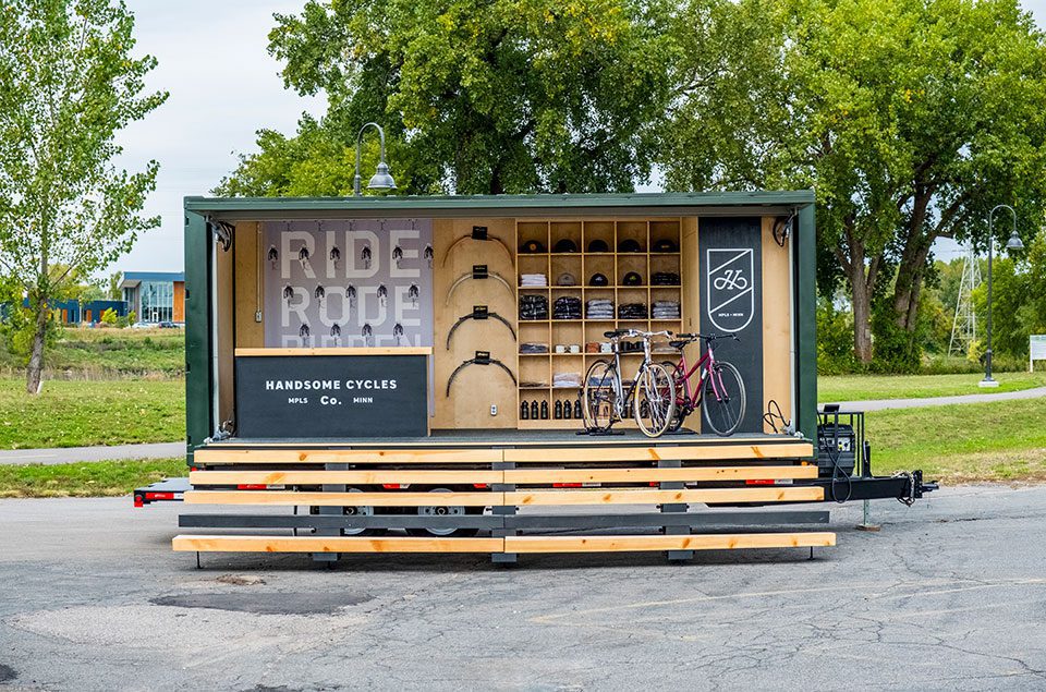 retail pop up shop trailer