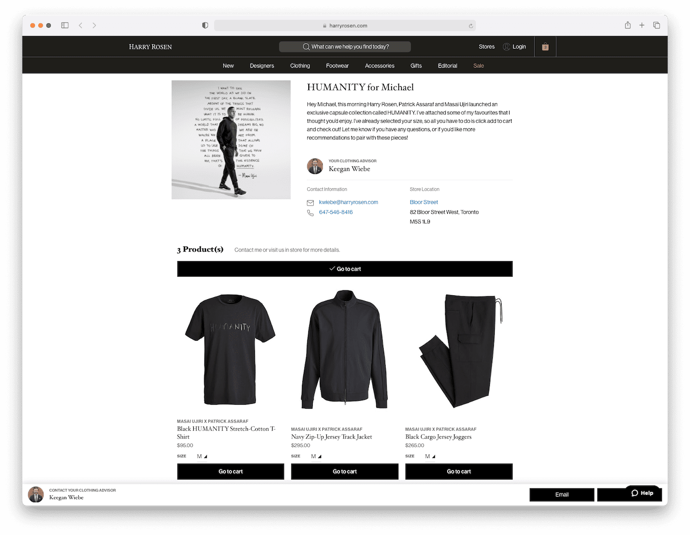 Harry Rosen Goes 'Headless' to Support Digital Service Shift Retail