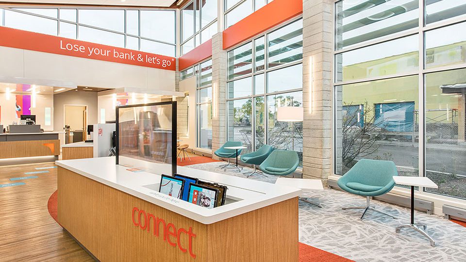 At the Connect Station, members can use financial services on iPads directly with staff for a personalized member experience.
