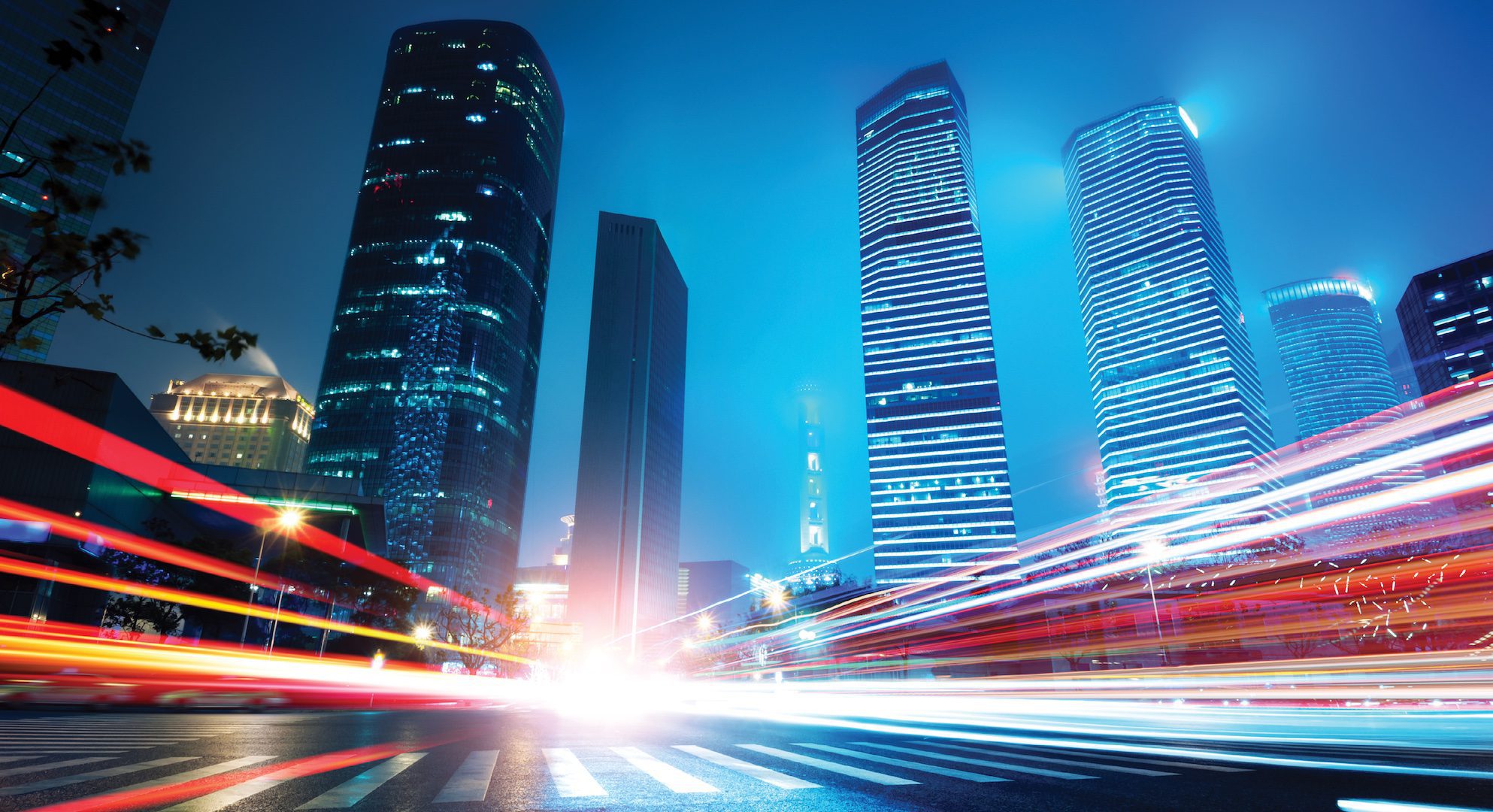 Skyline Image with Motion