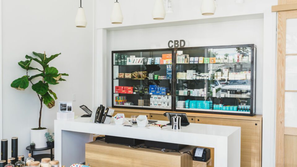 The store features local craftsmen and designers alongside iconic artists and a curated selection of CBD, wellness products and accouterments.