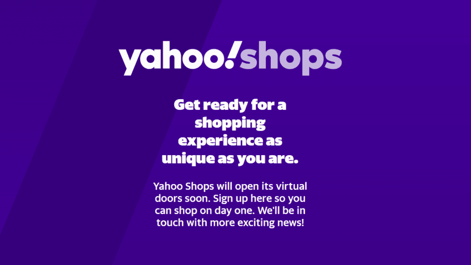 Yahoo Shops