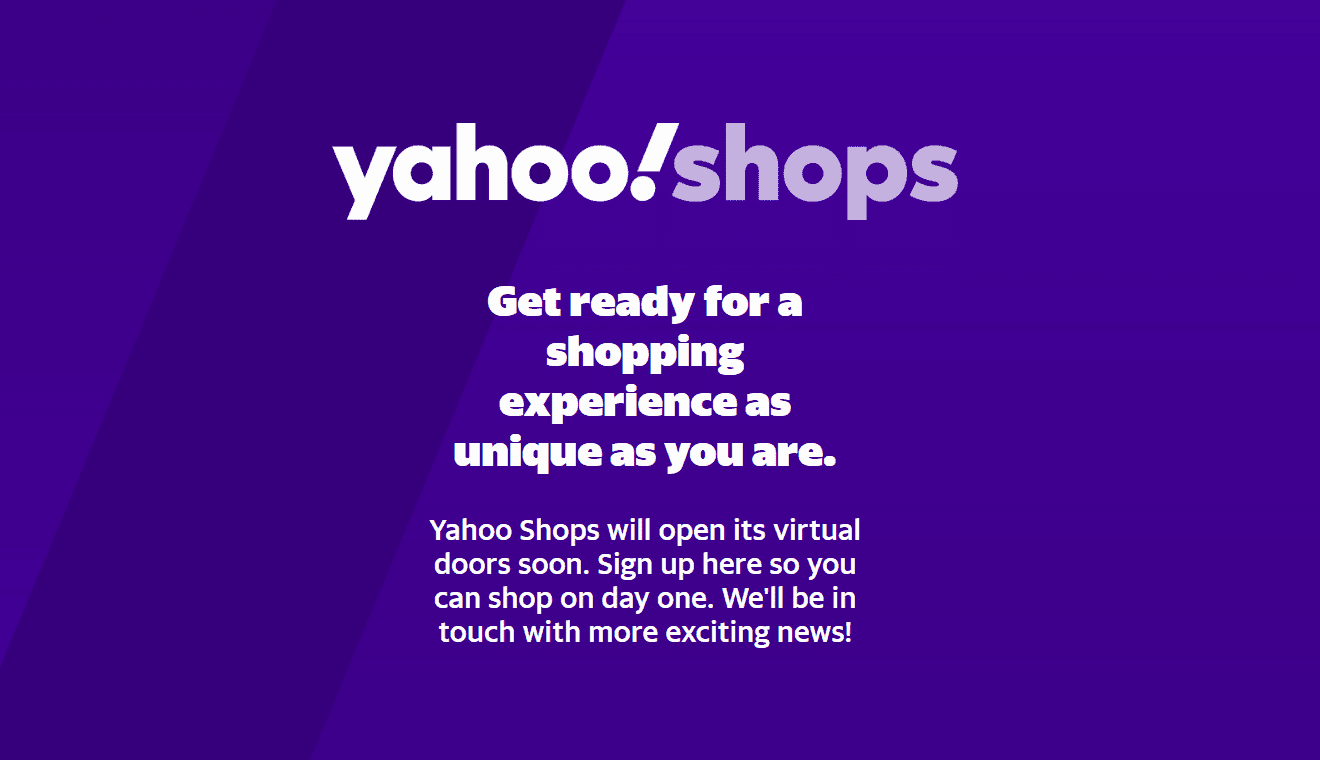 Yahoo Shops
