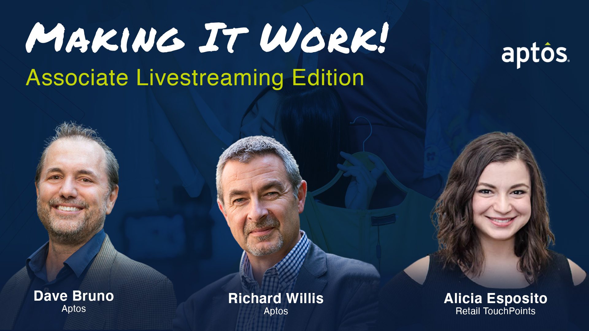 Aptos - Making It Work! - Associate Livestreaming Edition