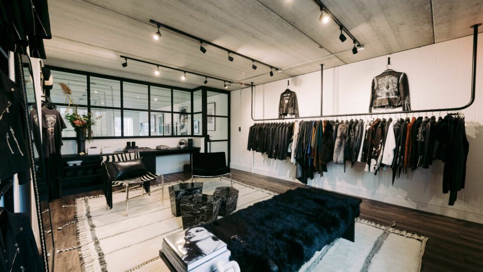 The vision for her new home base propelled Halpern to create an extension of the By The Namesake rock ‘n’ roll lifestyle. She took the opportunity to fill the space with an ever-evolving market approach consigning from local businesses and artisans, along with items made in-house that would complement her leather jackets and curated interiors.