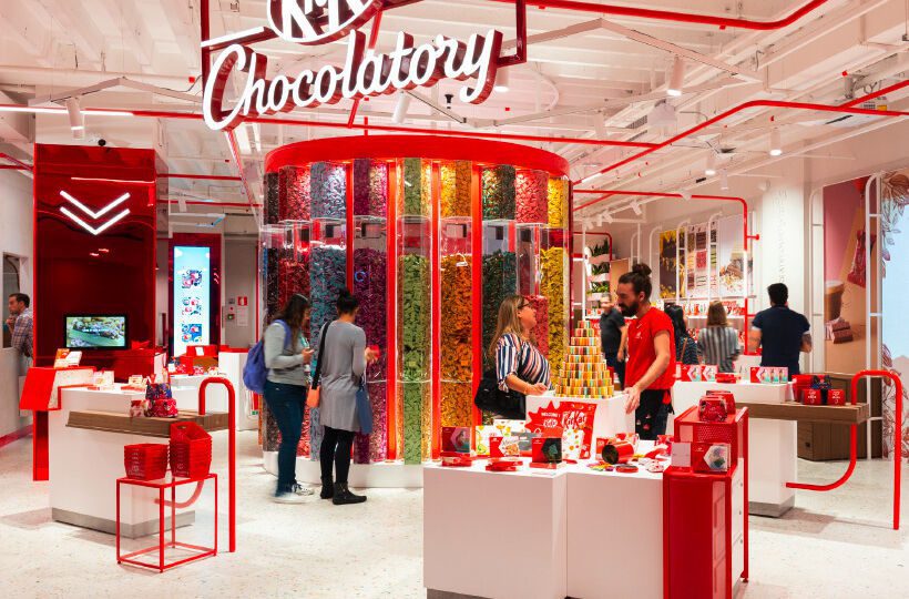 The KitKat Chocolatory São Paulo launched in October 2019.