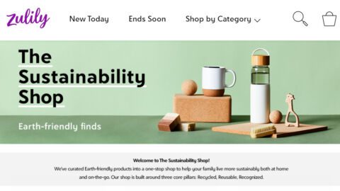 Zulily Sustainability Shop