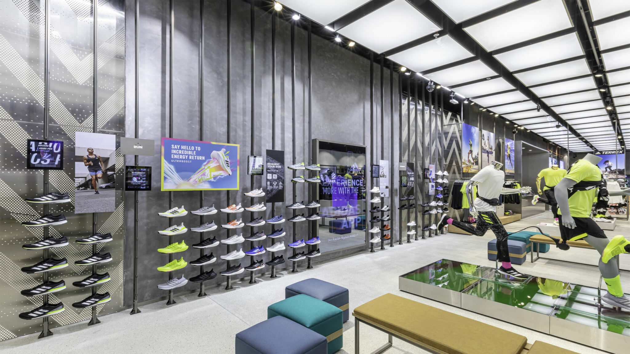adidas Debuts Dubai Flagship Featuring 60+ Digital Touch Points