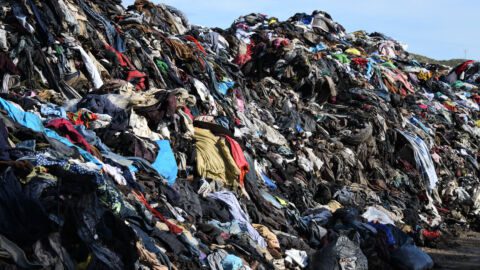 Clothes Landfill Returns Waste