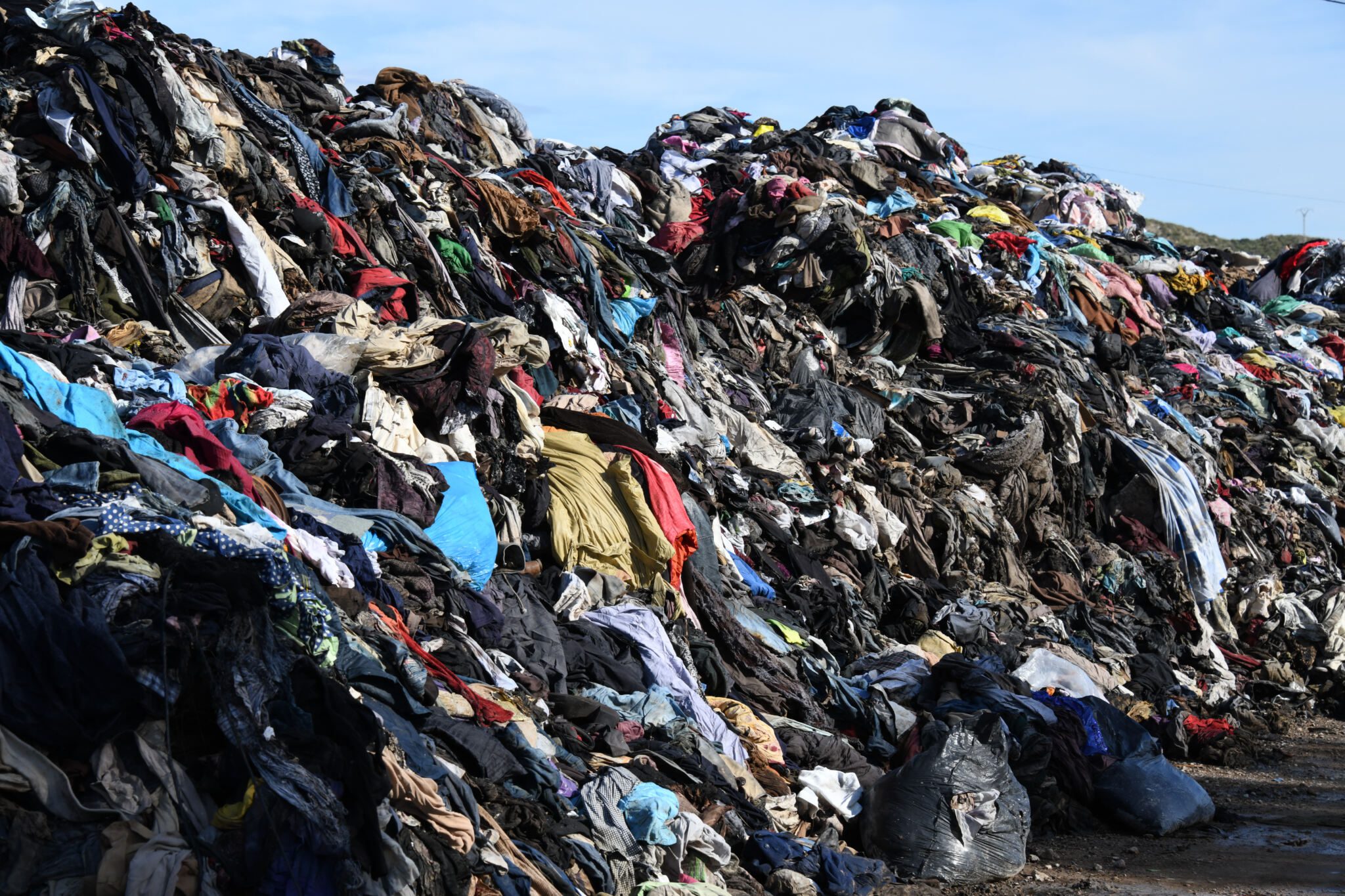 Clothes Landfill Returns Waste