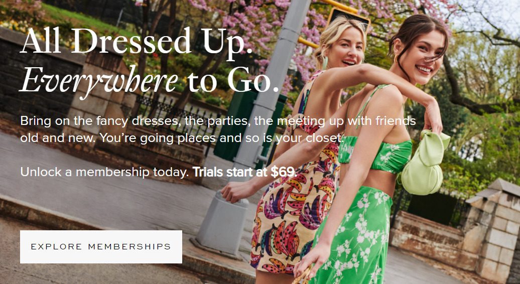 Rent the Runway Resale