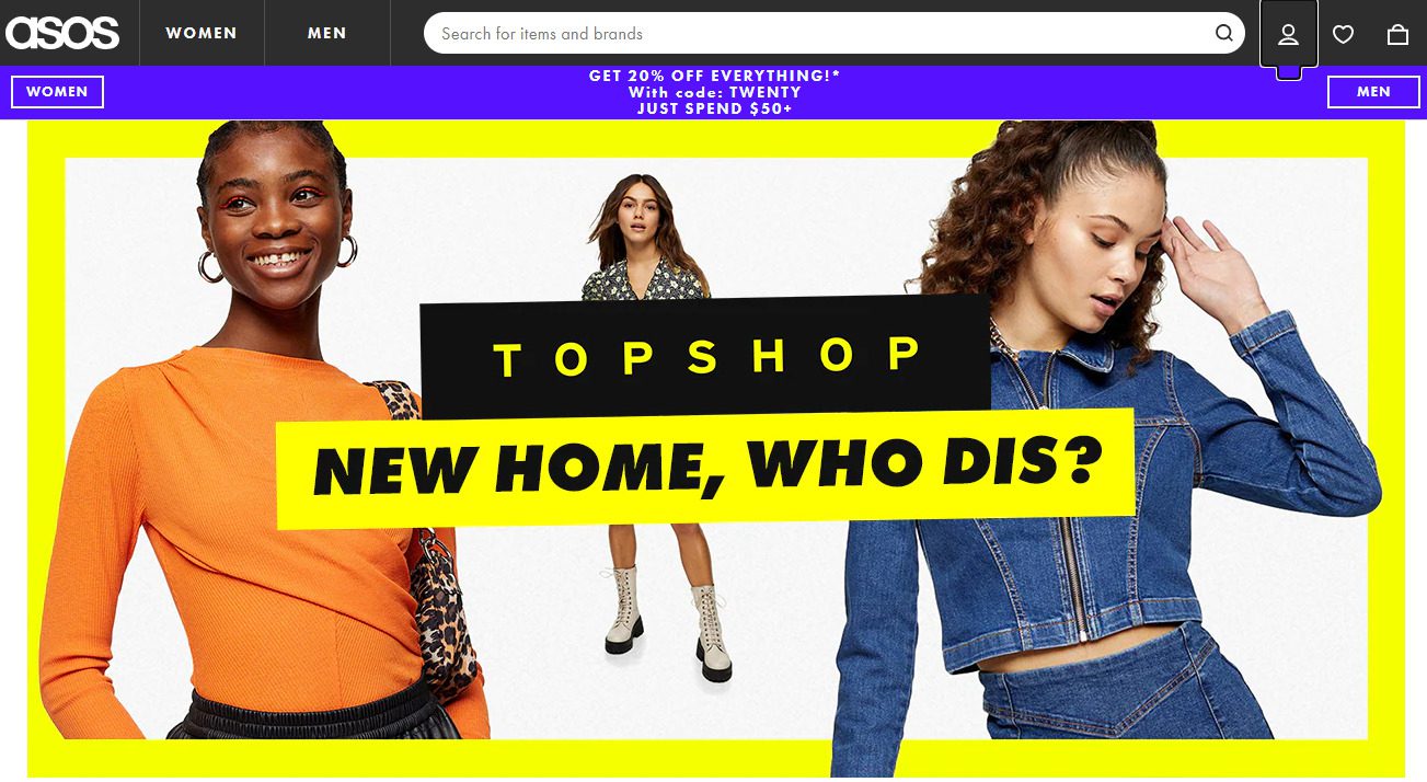 Topshop Nordstrom ASOS