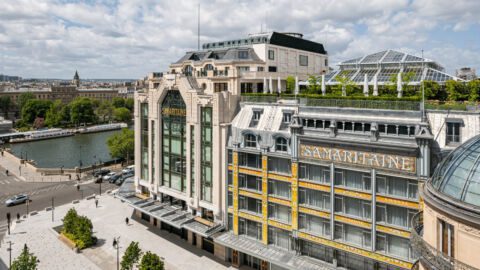 La Samaritaine Paris Exterior Seine