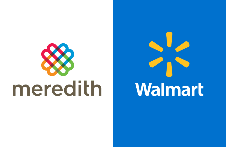 Walmart Meredith shoppable content