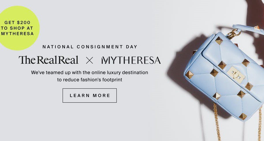 The RealReal x Mytheresa resale