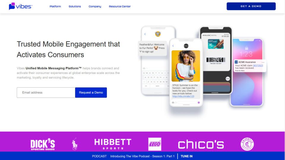 Vibes Integrates with Salesforce Marketing Cloud to Build Stronger 