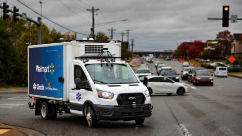 Walmart Gatik driverless trucks