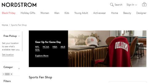 Nordstrom Fanatics