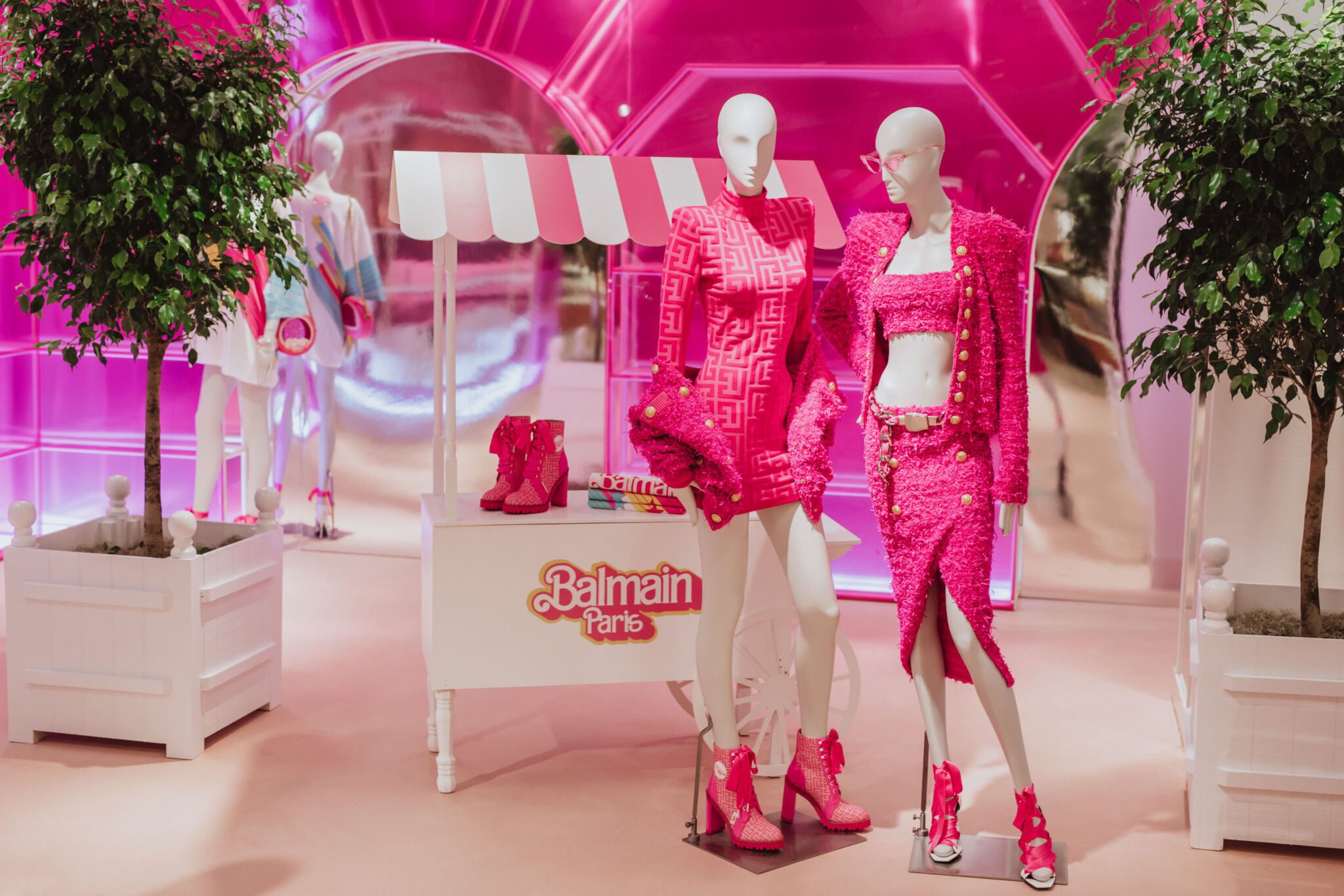 Neiman Marcus Evokes Paris’ Grand Palais for Balmain x Barbie Pop-Up, slide 3