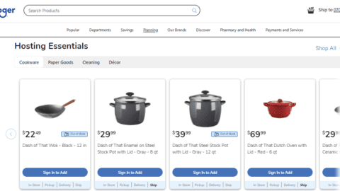 Kroger third-party marketplace