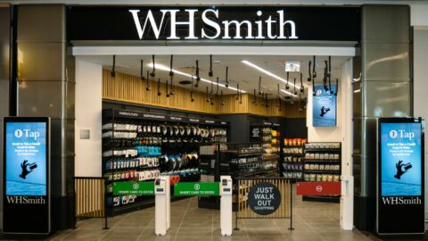 WHSmith Laquardia Amazon just walk out