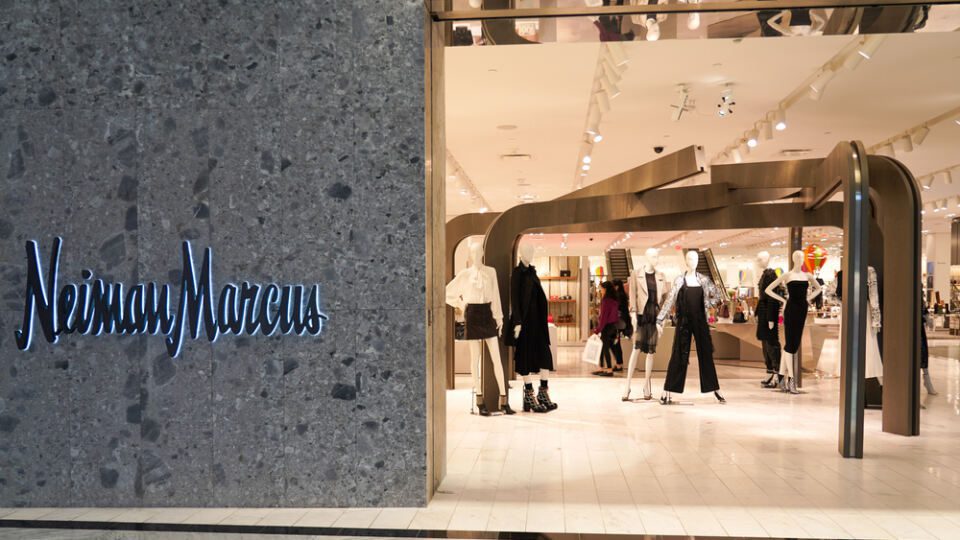 exterior shot of neiman marcus store at hudson yards