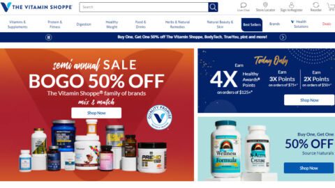 The Vitamin Shoppe expands online assortment with drop ship and Logicbroker