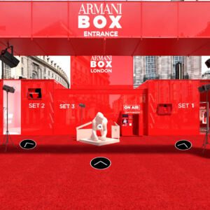 Armani Box Virtual Beauty Store London