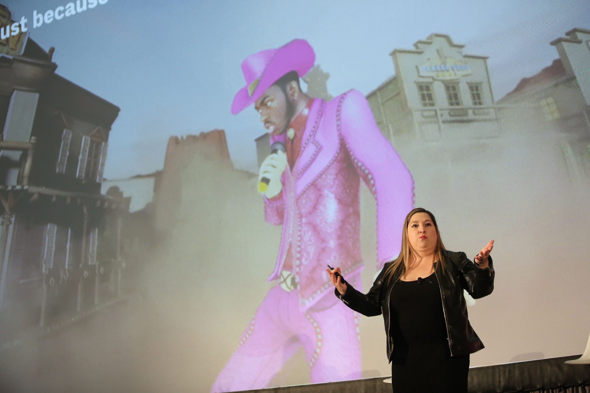 Cathy Hackl, godmother of the metaverse, at the Retail Innovation Conference & Expo in Chicago.