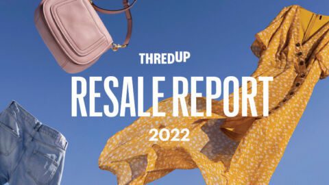 ThredUP annual resale report projects resale apparel market in the U.S. will double by 2026.