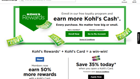 Kohl's is offering cardholders more rewards on purchases.