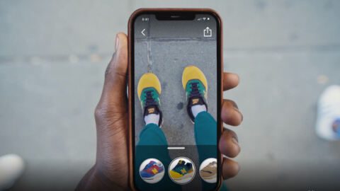 Amazon debuts augmented reality try-on for sneakers on its app