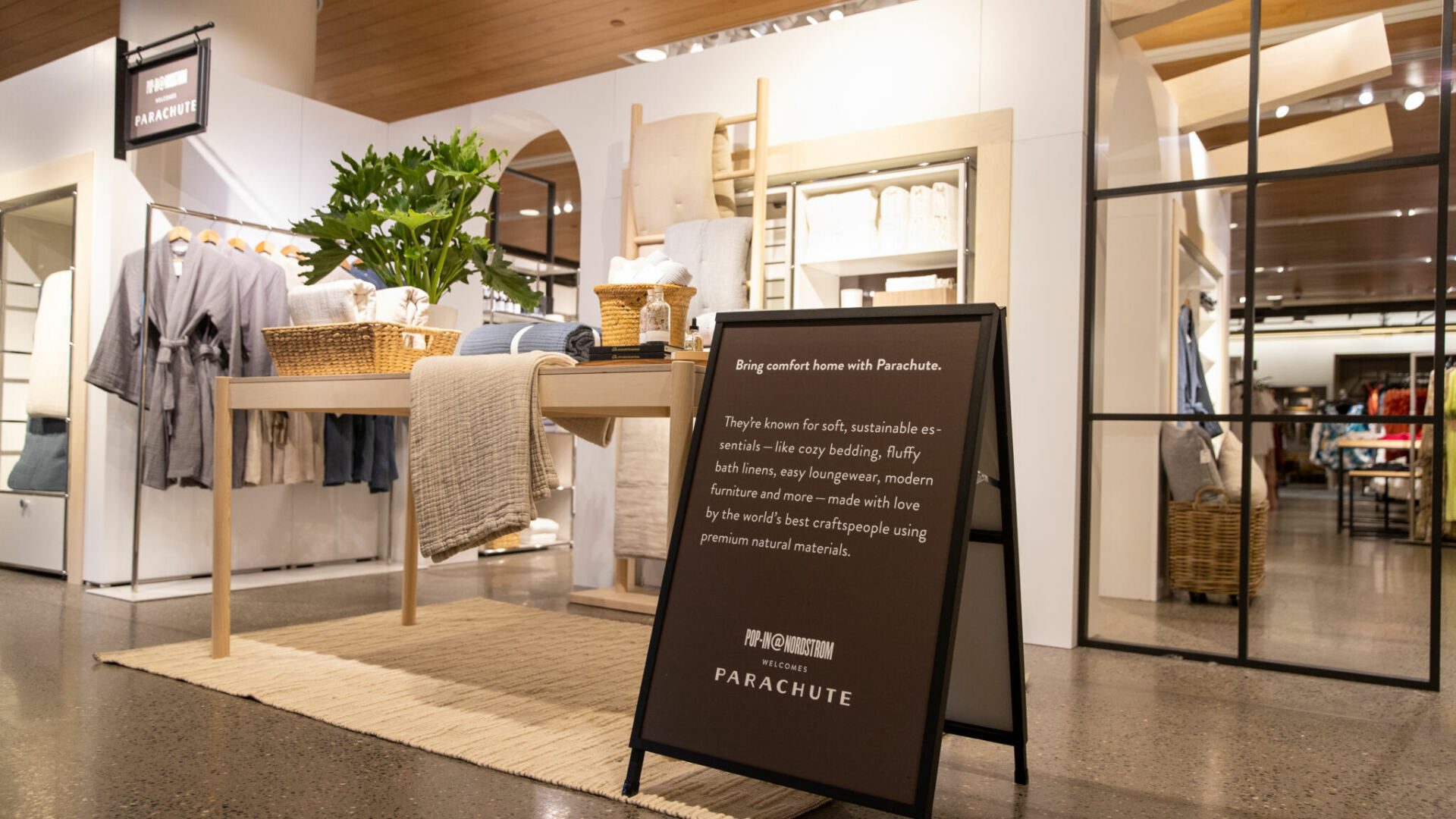 Pop-In@Nordstrom Designs its First Home-Focused Concept With Parachute